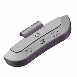 Zinc  Weights for  Steel  Wheels with  Coating - 10GMS